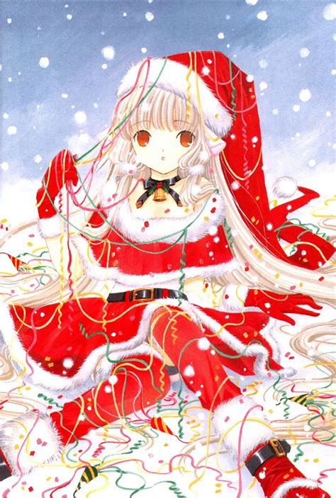 Chobits Navidad Anime Christmas Anime Anime Art