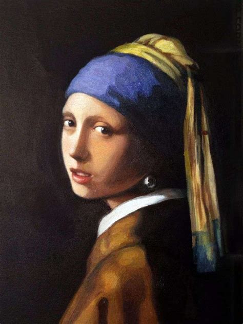 Girl With A Pearl Earring By Jan Vermeer ️ Vermeer Yang