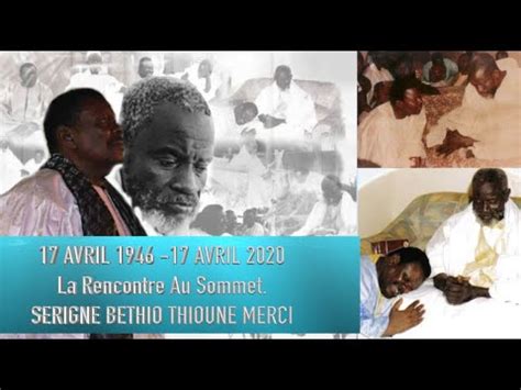 Avril Avril La Rencontre Au Sommet Serigne Bethio