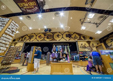 Corn Palace Interior Mitchell South Dakota Editorial Photography