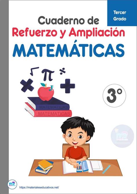 Cuaderno de Ejercicios de Matemáticas Tercer Grado Matematicas cuarto