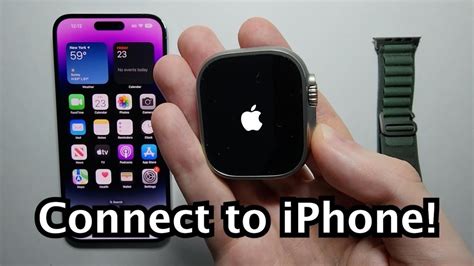 Apple Watch Ultra How To Set Up And Connect To Iphone Youtube