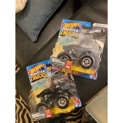 Hot Wheels 風火輪 Monster Trucks 怪獸卡車 大腳車 玩命關頭DODGE CHARGER R T 蝦皮購物