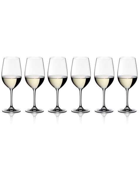 Riedel Vinum Riesling Zinfandel Wine Glasses 6 Piece Value Set And Reviews Glassware And Drinkware