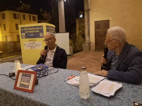 Entra Nel Vivo La Settimana Della Letteratura Di Bobbio Stasera Ospite