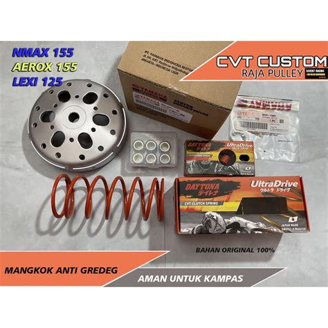 Jual Paket Upgrade Cvt Nmax Mangkok Kampas Ganda Anti Gredeg Nmax