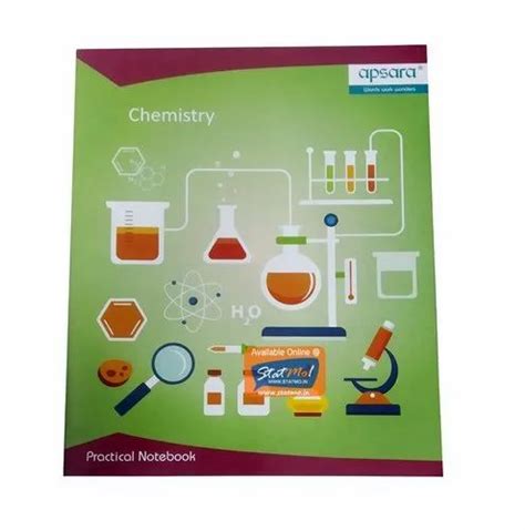 Apsara Practical Notebook Chemistry 108 Pages 3392 At Rs 60 Piece