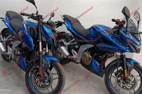 Bajaj Pulsar F250 And N250 Spotted In A New Blue Colour At Dealerships | BikeDekho