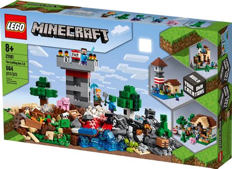 LEGO Minecraft The Crafting Box 3 0 21161 Minecraft Brick Construction