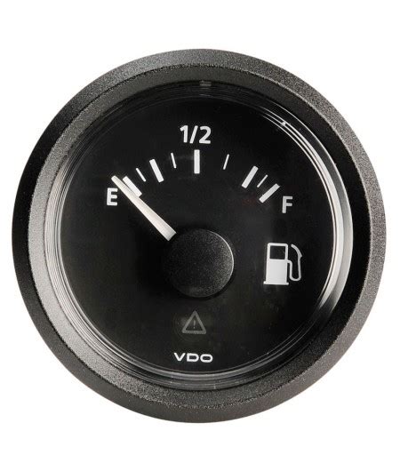 27 582 01 Indicateur Niveau Carburant 10 180 Ohm Noir