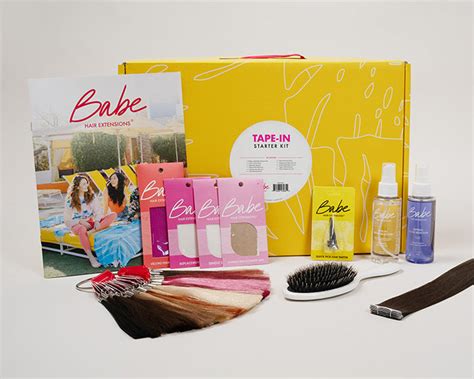 Tape In Hair Extension Starter Kit Babe Things Babe Hair Extensions