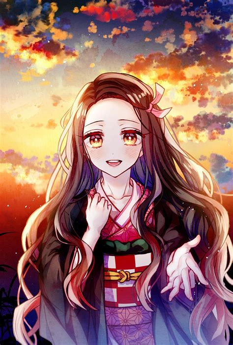 Nezuko Kawaii Wallpapers Wallpaper Cave