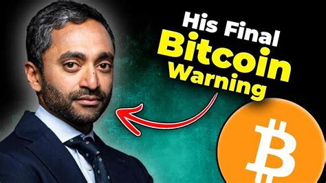 Billionaire Chamath Palihapitiya Explains Why Bitcoin Will Explode