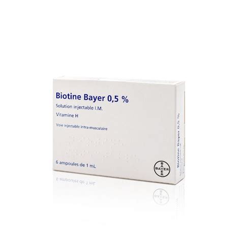 MedivaPharma. Biotin injection 5mg/ml ()