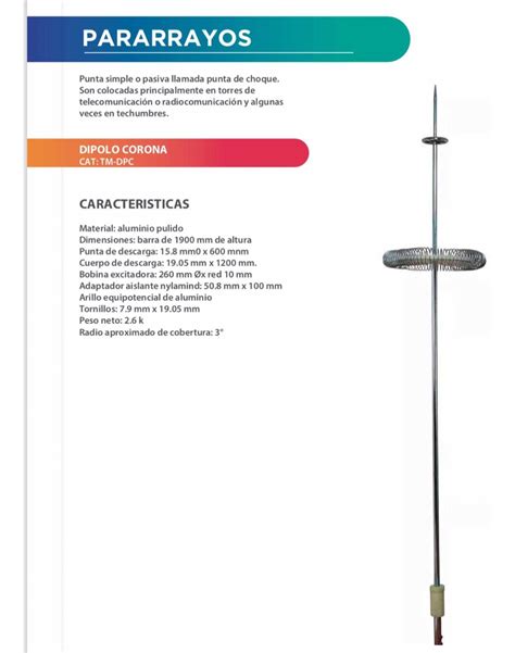 Pararrayos Dipolo Corona Meses Sin Intereses