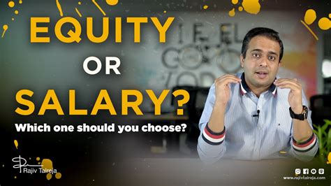 Equity Or Salary 6 Practical Tips Before Giving Equity To Employees Youtube