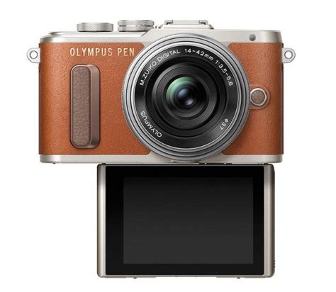 Olympus PEN E PL8 Packs Retro Style And Selfie Features SlashGear