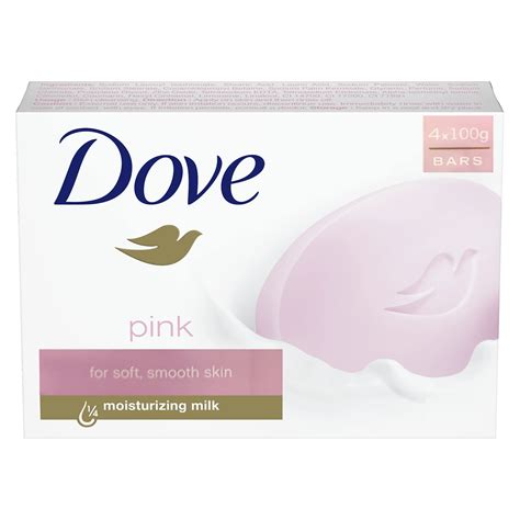 Dove Beauty Bar Gentle Skin Cleanser Pink Bars Moisturizing For Gentle