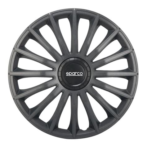 Sparco Jeu Enjoliveurs De Roues Pouces En Abs Noir Pi Ces Eur