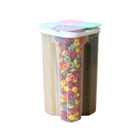 Warkul Grain Storage Box Food Grade Transparent Good Sealing Effect