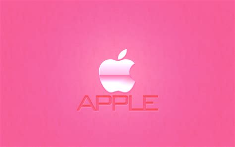 Pink Apple Logo Wallpapers - Top Free Pink Apple Logo Backgrounds ...