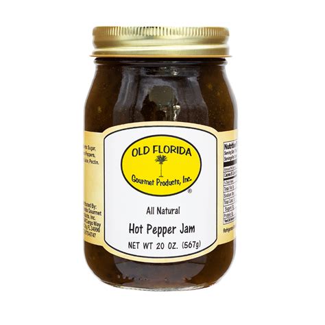 Hot Pepper Jam Old Florida Gourmet Products