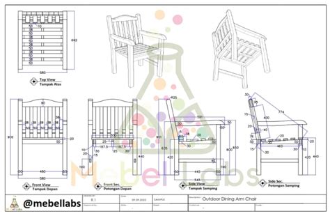 Technical drawing furniture design by Mebellabs | Fiverr