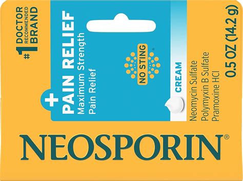 Buy Neosporin Maximum Strength Pain Relief Dual Action Antibiotic