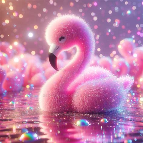 Baby Flamingo By Exokinetic On Deviantart