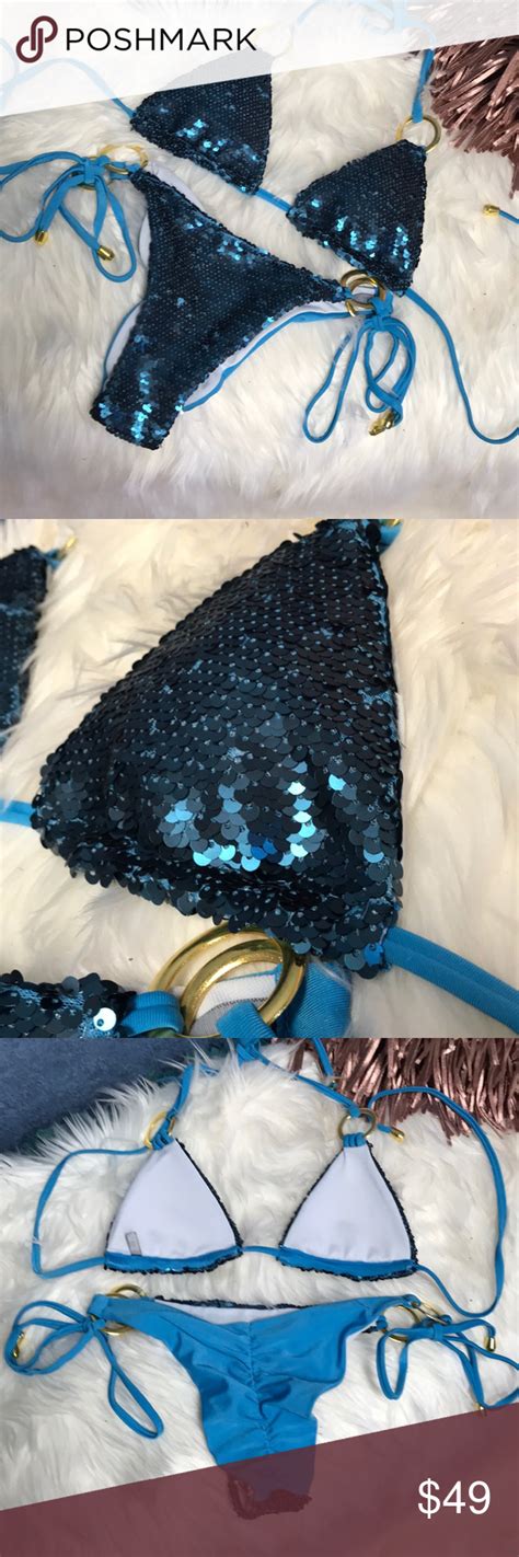 Gorgeous Sexy Sequin Bikini Bikinis Sequin Bikini Sexy