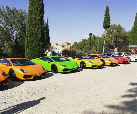 Lamborghinis En El 6 To 6 Meeting En Toledo Drivesmart El 6