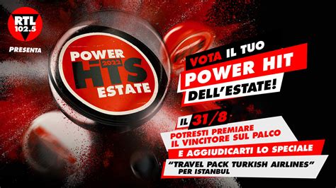 Rtl Power Hits Estate Vota Il Tuo Power Hit Su Rtl