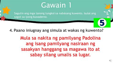 Filipino 3 Quarter 2 Week 3 Pagbibigay Ng Wakas Sa Binásang Kuwentopptx