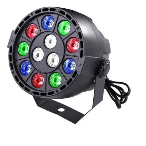 Canhao Refletor Par Leds Rgb Dmx Jogo De Luz Balada Dj Shopee