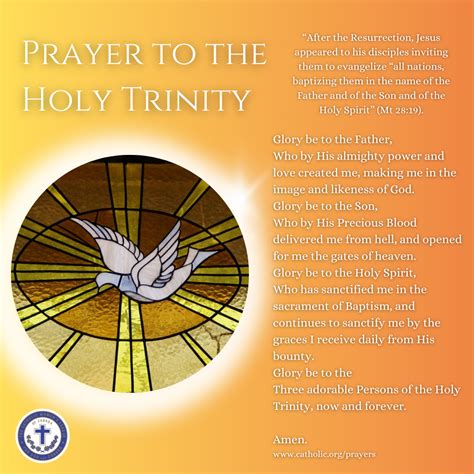 Prayer To The Holy Trinity The Catholic Womens League Of Canada