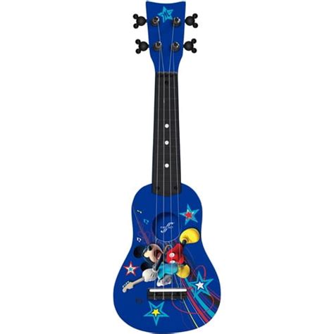 Mo388 Disney Mickey Mouse Mini Guitar Blue