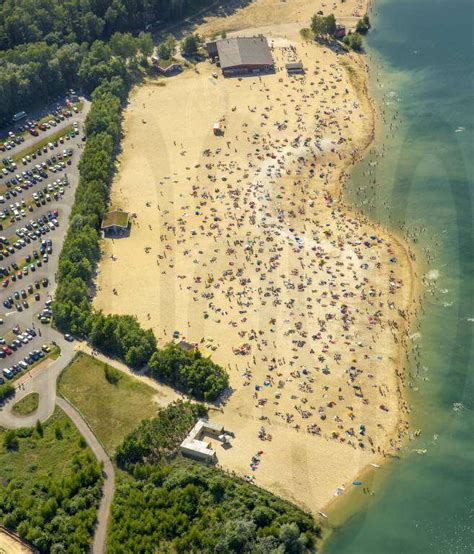 Silbersee Ii Between Haltern And D Lmen Badesee Baggersee Hottest Day