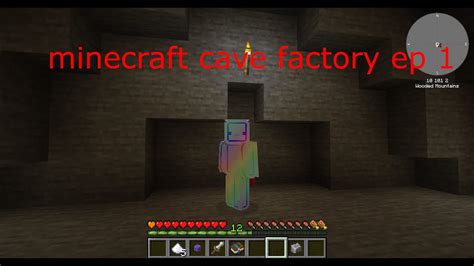 Minecraft Cave Factory Ep Youtube