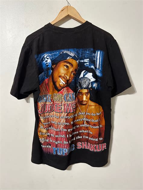 Vintage Tupac Shakur Bootleg Rap Tee The Roxx Y K Streetwear Etsy