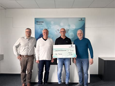 Spende Dräxlmaier spendet 2 500 Euro an Braunauer Tafel Braunau