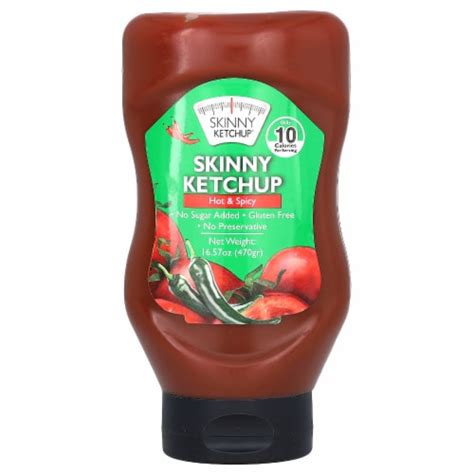 Skinny Pasta Skinny Ketchup Hot And Spicy 1657 Oz 470 G 1657 Oz Harris Teeter