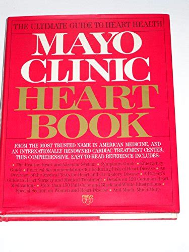 Mayo Clinic Heart Book By Mayo Clinic New Hardcover 1993 1st Edition