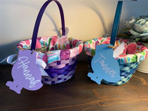 Personalized Easter Basket Etsy