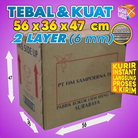 Jual Kardus Besar Pindahan Packing Bekas Jumbo Packaging Dus Tebal Box