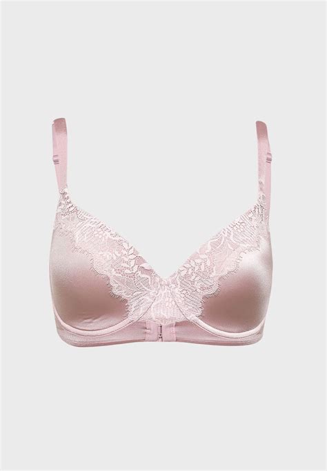 Buy La Senza Purple Balconette Lace Detail Bra For Women In Dubai Abu