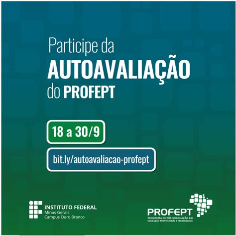 Participe Da Autoavalia O Do Profept Instituto Federal De