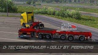 Ets D Tec Combitrailer Dolly By Peerke X V Trailer