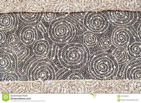 Texture Background Pattern Lace Fabric Beige Gold With Sparkles