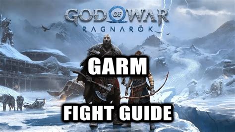 God Of War Ragnarok Garm Boss Fight Guide Youtube