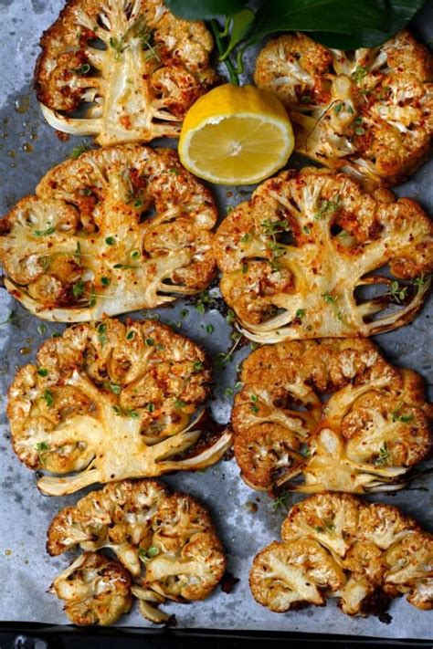 Grilled Cauliflower Steaks Alphafoodie